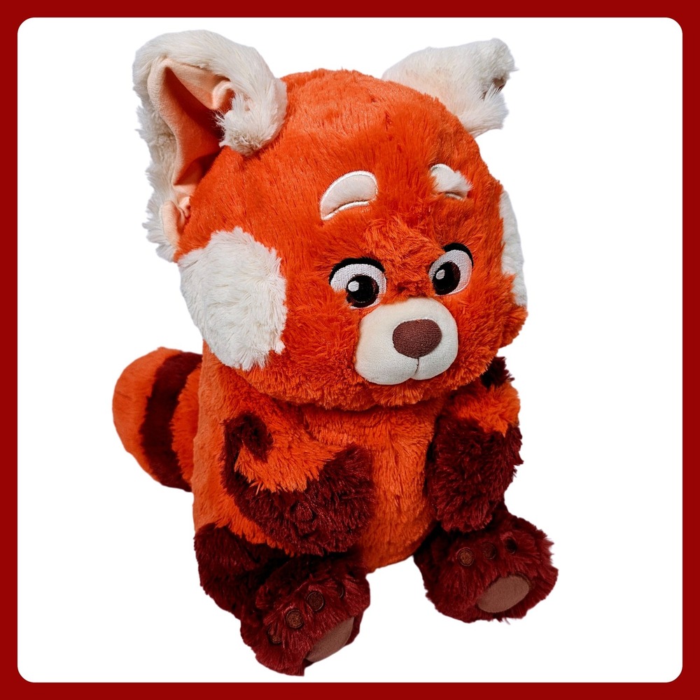 Disney Pixar Turning Red Mei Lee Red Panda‎ Plush 15" Stuffed Animal Toy 2022